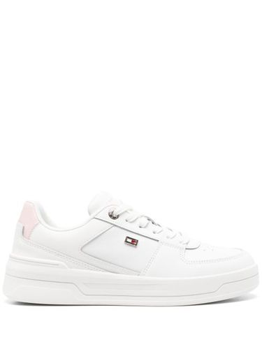 Baskets Court en cuir - Tommy Hilfiger - Modalova