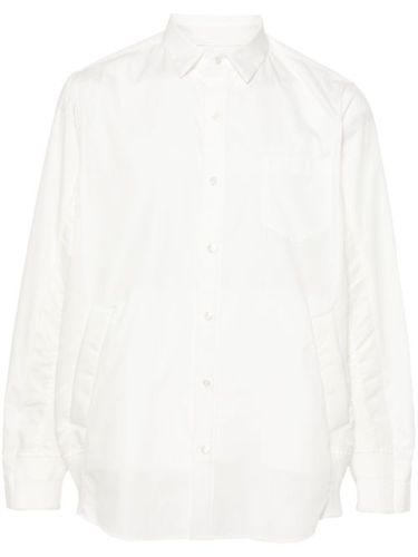 Chemise en popeline à empiècements nervurés - sacai - Modalova