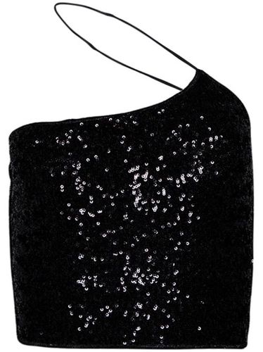 Oséree haut crop à sequins - Noir - Oséree - Modalova