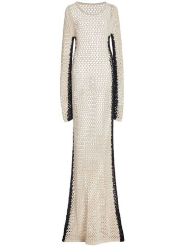 Robe mi-longue en crochet - diotima - Modalova