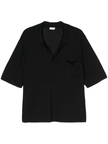 Saint Laurent polo Cassandre - Noir - Saint Laurent - Modalova