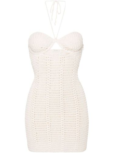 Robe courte Bergen en crochet - The Mannei - Modalova