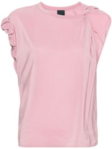 Blouse asymétrique en crêpe - PINKO - Modalova