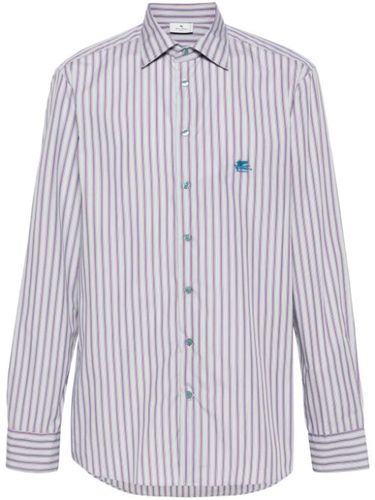 Chemise en coton à rayures - ETRO - Modalova