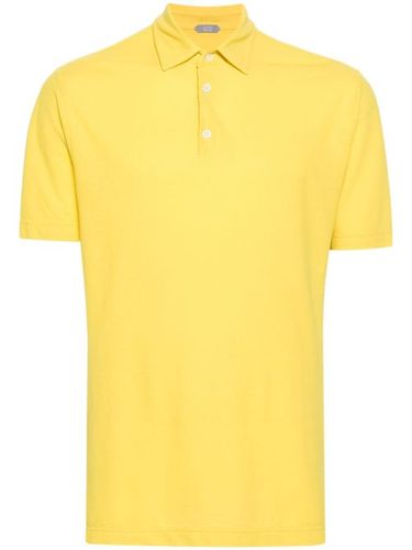Zanone polo fin en coton - Jaune - Zanone - Modalova