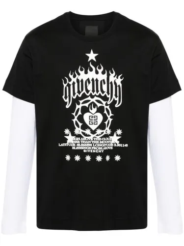 T-shirt à manches superposées - Givenchy - Modalova