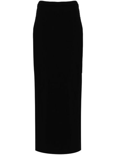 Jupe longue à logo embossé - Alexander Wang - Modalova