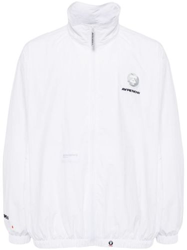 Surchemise zippée à logo appliqué - AAPE BY *A BATHING APE® - Modalova