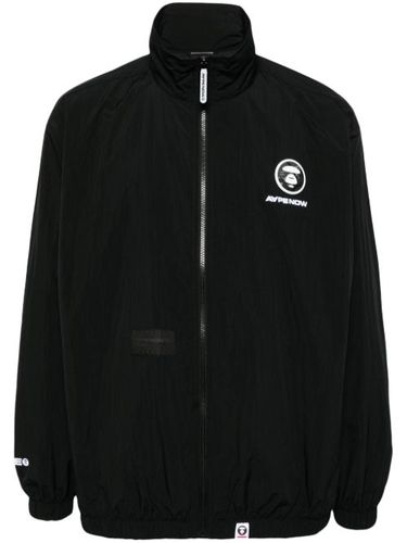 Surchemise zippée à logo appliqué - AAPE BY *A BATHING APE® - Modalova