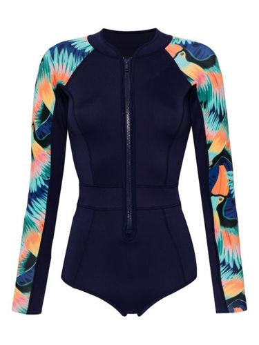 Maillot de bain imprimé à manches longues - Duskii - Modalova