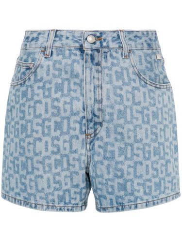 Short en jean à taille haute - GCDS - Modalova