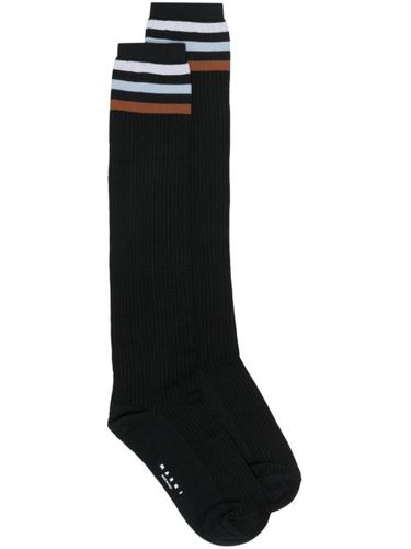 Marni chaussettes à rayures - Noir - Marni - Modalova