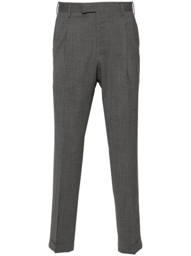 Pantalon slim à design plissé - PT Torino - Modalova