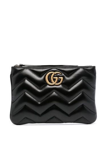 Gucci pochette GG Marmont - Noir - Gucci - Modalova