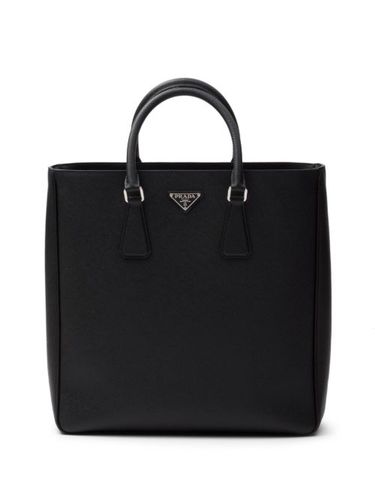 Sac cabas à logo triangulaire - Prada - Modalova