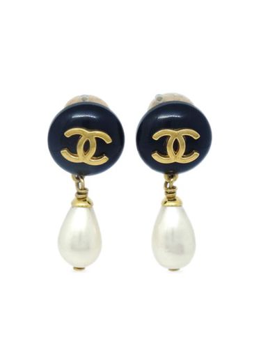 Boucles d'oreilles pendantes (1996) - CHANEL Pre-Owned - Modalova