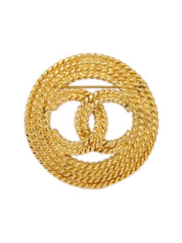 Broche à logo CC (1993) - CHANEL Pre-Owned - Modalova