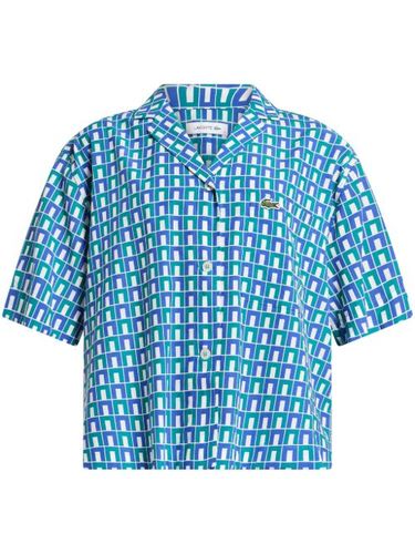 Chemise à motif géométrique - Lacoste - Modalova