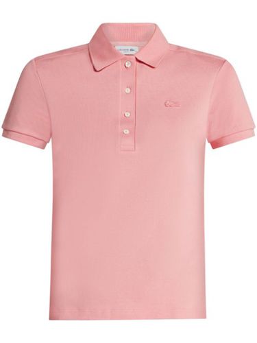 Polo en coton à logo appliqué - Lacoste - Modalova