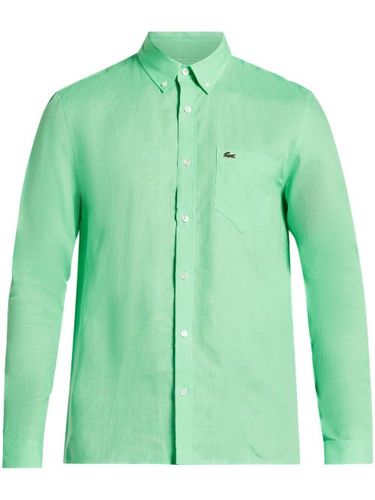 Chemise à logo appliqué - Lacoste - Modalova