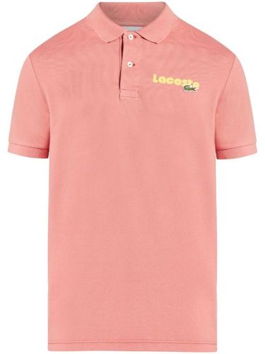 Lacoste polo à logo brodé - Rose - Lacoste - Modalova