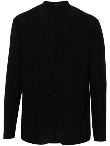 Blazer à simple boutonnage - Giorgio Armani - Modalova