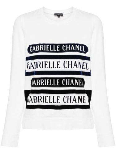 Sweat en coton à logo imprimé (années 2000) - CHANEL Pre-Owned - Modalova