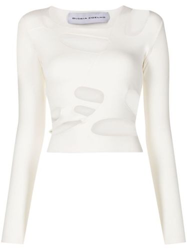 T-shirt à détail de découpes - Gloria Coelho - Modalova