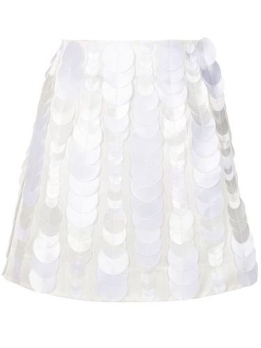 Minijupe à appliqué circulaire - Gloria Coelho - Modalova