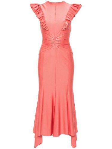 Robe mi-longue à volants - Philosophy Di Lorenzo Serafini - Modalova
