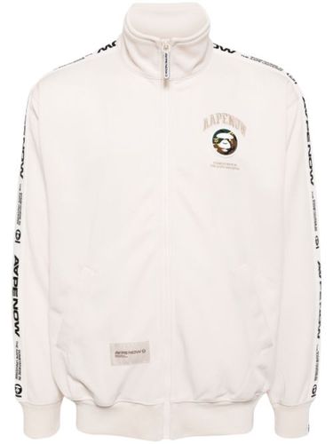 Veste zippée à logo brodé - AAPE BY *A BATHING APE® - Modalova