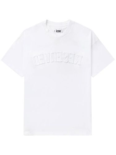 T-shirt en coton à détail appliqué - izzue - Modalova