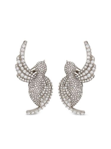 Boucles d'oreilles Swallow à strass - Balmain - Modalova