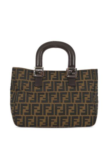 Sac à motif Zucca en jacquard (années 1990-2000) - Fendi Pre-Owned - Modalova