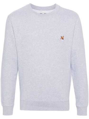 Sweat en jersey à logo appliqué - Maison Kitsuné - Modalova