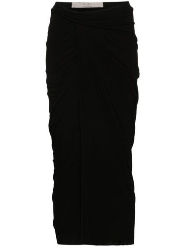 Jupe portefeuille à coupe mi-longue - Rick Owens - Modalova