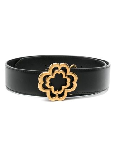 Maje ceinture Clover en cuir - Noir - Maje - Modalova