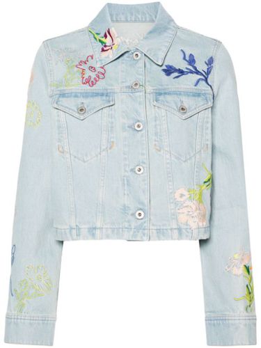 Kenzo veste Drawn Flowers - Bleu - Kenzo - Modalova