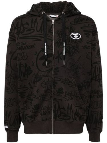 Veste à imprimé graffiti - AAPE BY *A BATHING APE® - Modalova