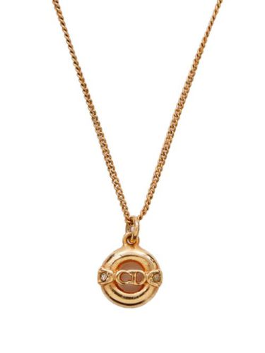 Collier à pendentif logo - Christian Dior Pre-Owned - Modalova