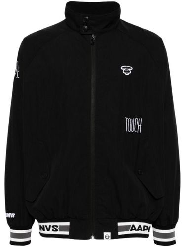 Veste bomber à logo appliqué - AAPE BY *A BATHING APE® - Modalova