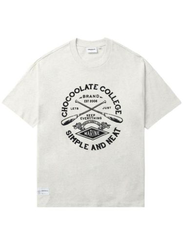 T-shirt en coton à imprimé graphique - CHOCOOLATE - Modalova