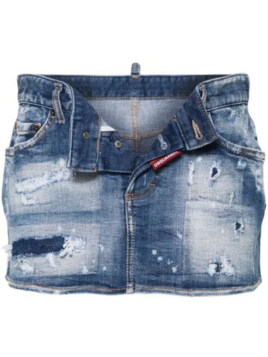 DSQUARED2 minijupe en jean - Bleu - DSQUARED2 - Modalova