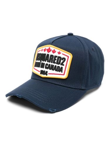 Casquette en coton à patch logo - DSQUARED2 - Modalova