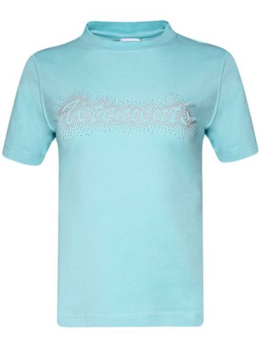 T-shirt à logo strassé - VETEMENTS - Modalova