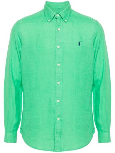 Chemise en lin à logo Polo Pony - Polo Ralph Lauren - Modalova
