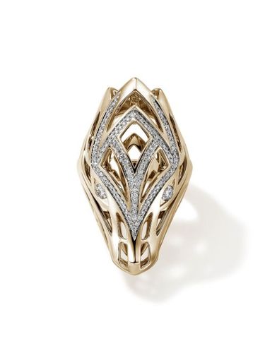 Boucle d'oreille Naga Saddle en 14ct - John Hardy - Modalova