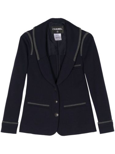 Blazer à col châle - CHANEL Pre-Owned - Modalova