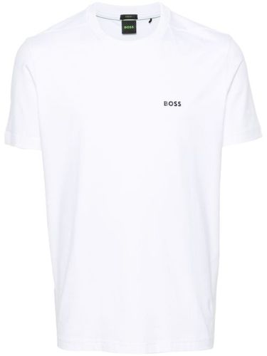 T-shirt en coton à logo imprimé - BOSS - Modalova