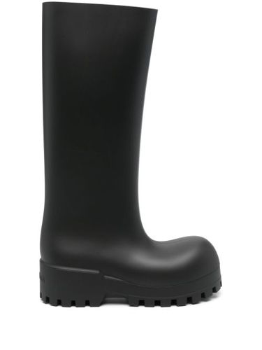 Bottines Bulldozer 60 mm en cuir à plateforme - Balenciaga - Modalova